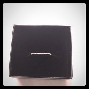 Platinum diamond eternity band
